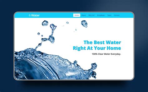 Water Home Maintenance And Service Website Template W3layouts