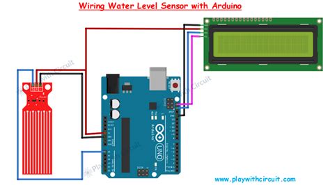Water Level Sensor With Lcd Arduino