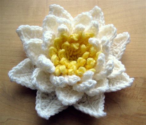 Water Lily crochet pattern Crochet Project Pinterest Patterns