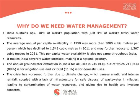 Water Management In India What Works What Doesnt
