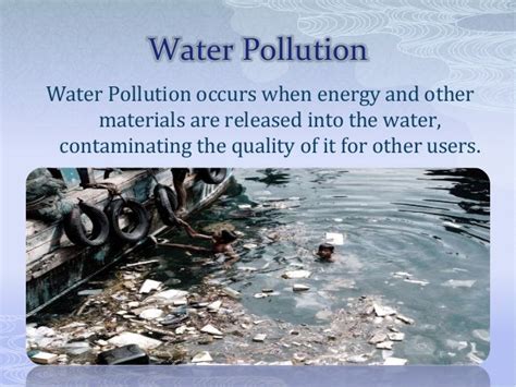 Water Pollution Seminar Pdf Report with PPT