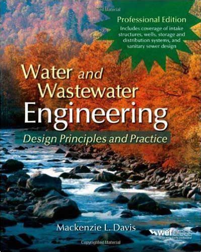 Water and wastewater engineering solutions manual. - El manual de gestores de cambio efectivos por richard smith.