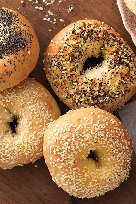 Water bagel. The bagel’s characteristic shiny, chewy crust is developed through a combination of rest and boiling. After forming, bagels enter a two-step rest period: fermenting and retarding, which build flavor, volume and create a light skin that will develop into the crust in the boiler. “These fermentation steps are particularly crucial in the bagel … 