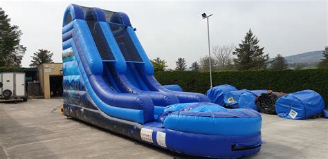 Water bouncy castles. .  ...