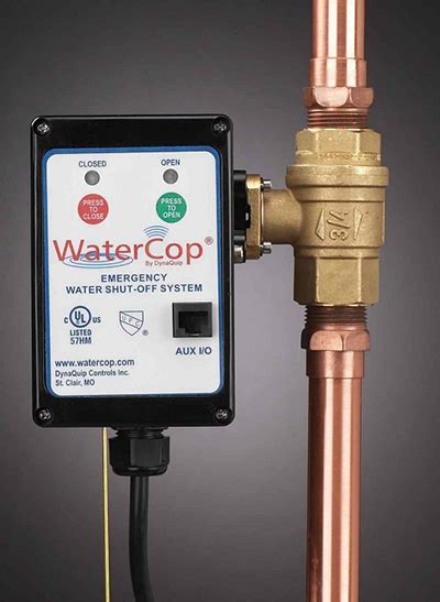 Water cop. With the WaterCop Classic, you get a robust, dependable and industrial grade automated valve as well as a network of wireless leak sensors that will protect your property even when you’re away. WaterCop works 24/7, constantly monitoring your location for plumbing leaks. When a leak is detected, the WaterCop system quickly closes the main ... 