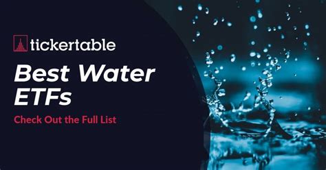 Water etf list. Things To Know About Water etf list. 