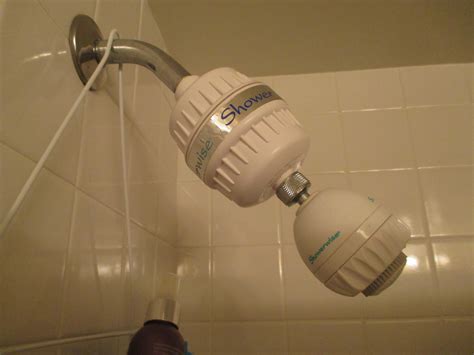 Water filters for shower heads. EPA restrictions enacted in 1994 limit standard showerheads to a flow rate to 2.5 gallons per minute (gpm). This is not only to save water, but to save energy usage by the water he... 
