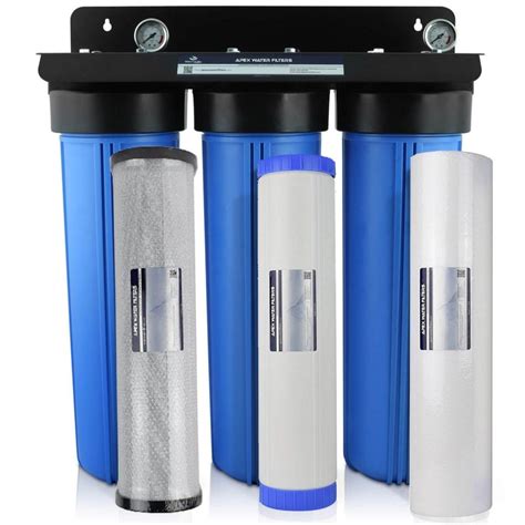 Water filters for well water. Nanofiltration Removes Viruses From Your Water Supply. As the name suggests, this filter has a pore size of 1 nanometer or 0.001 micron. This is also the smallest pore size available for filters. They are highly effective in removing all living organisms present in your water, even viruses. 