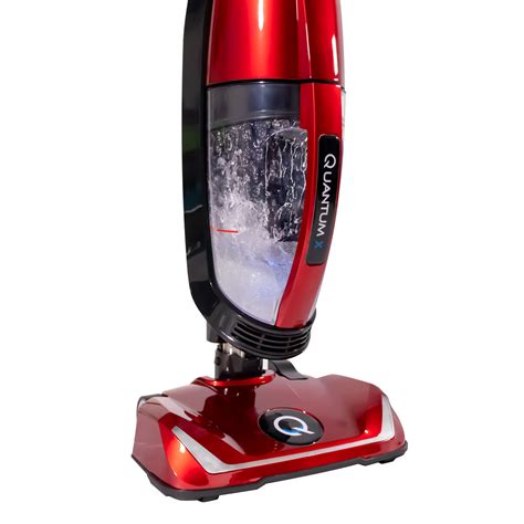 Water filtration vacuum. Quantum X Upright Water Filter Vacuum. This vacuum is an upright type with 17 lbs weight, and the noise level is 55dB. It has a battery power of 870 W and has a filter type of cyclonic water filtration system. The other included accessories are crevice, dust brush, and it is ideal for hardwood floors. 