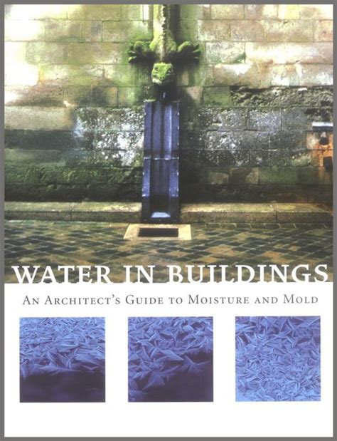 Water in buildings an architect s guide to moisture and mold. - Contagiri digitale punto blu mt137a manuale.