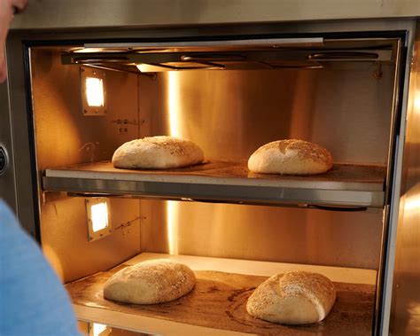 Water in oven when baking bread