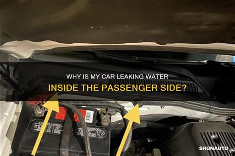 Water leaking inside car drivers side.  Jan 14, 2026 · With coherent pol...