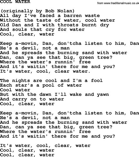 Water lyrics. Things To Know About Water lyrics. 