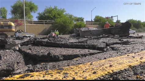 Water main break closes US 60 near Tempe 12news.com - KPNX