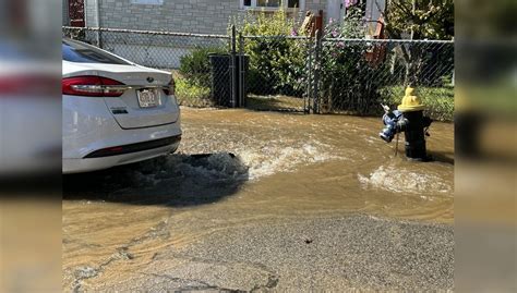 Water main break floods homes, neighboring streets in Mattapan