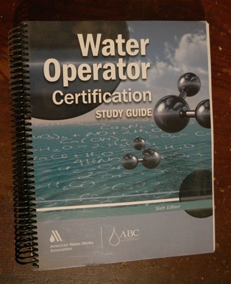 Water operator certification study guide sixth edition. - Jacobus real estate principles study guide.