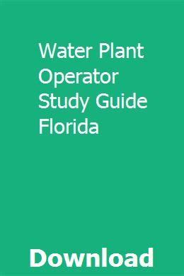 Water plant operator study guide florida. - Syntaxanalyse ein lexikalischer funktionaler ansatz cambridge lehrbücher in der linguistik.