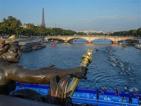 Water quality concerns halt Paris Olympics swimming test in the Seine