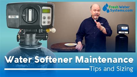 Water softener maintenance. Things To Know About Water softener maintenance. 