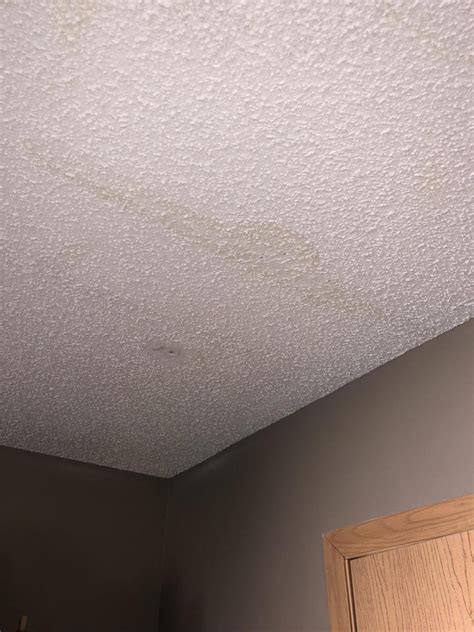 Water spots on ceiling. 0:00 / 1:21. Fastest, Easiest Ceiling Stain Removal Technique Ever - No Mess! Common Causes of Water Stains on a CeilingNoticed a water stain on your ceiling? The most … 