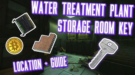 Water treatment plant storage room key. For most everyone around the world, turning on your tap and getting fresh clean water is just a way of life. While this might seem to be a simple fact of mod... 