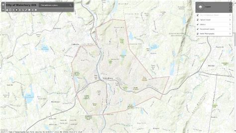 Sign in to explore this map and other maps from City of Waterbury, CT and thousands of organizations and enrich them with your own data to create new maps and map layers.. 