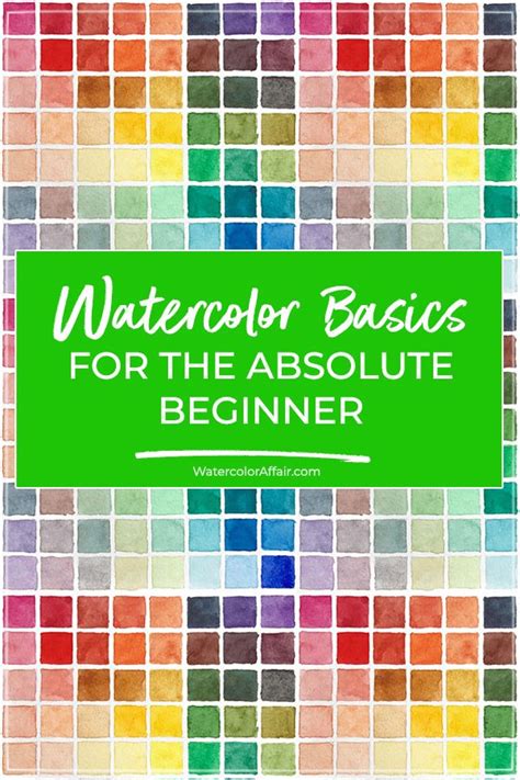 Watercolor Basics Tutorial for the Absolute Beginner