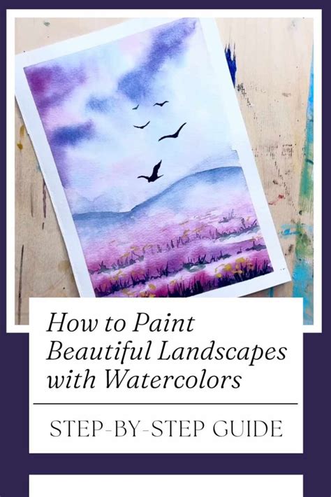 Watercolors A Step By Step Guide