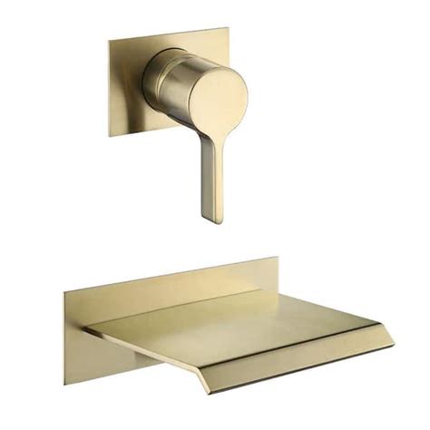 Waterfall - Wall Mount - Roman Tub Faucets - The Home Depot