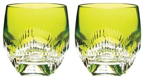 Waterford Crystal Neon Lime Green Mixology Old Fashioned …