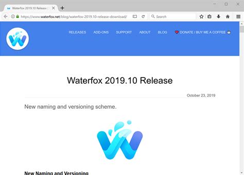 Waterfox G5.1.3 Free Download 2024 Latest