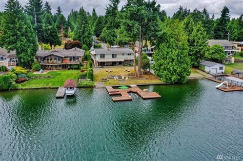 Waterfront cabins for sale in washington state. 12 beds 10 baths 6,282 sq ft 0.68 acre (lot) 15404 Rosario View Ln, Anacortes, WA 98221. Listing provided by NWMLS as Distributed by MLS Grid. ABOUT THIS HOME. Waterfront Home for sale in Anacortes, WA: Nestled on 1.41 acres with 2 lots and 161ft of waterfront, this stunning home offers rural elegance at its finest. 