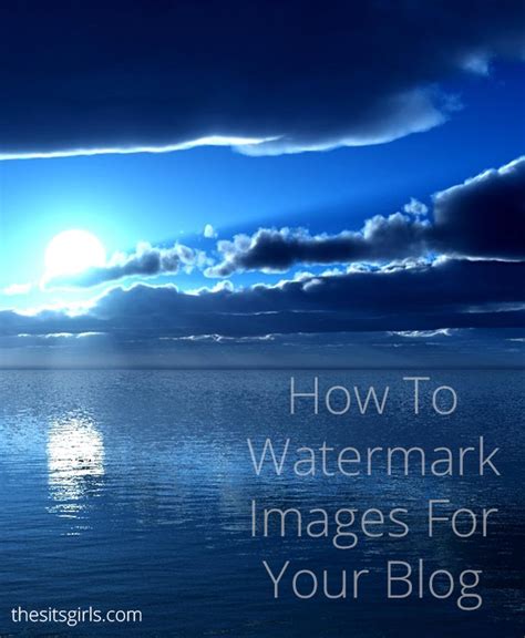 Watermark your pics. Try to make it large enough to cover more than 30% of your image, put it in the center, then adjust the opacity to your liking. This way it won’t spoil your photo, but it’ll be challenging to remove it. Another option is to fill an image with repeated watermarks. Use the Tile option for that. 