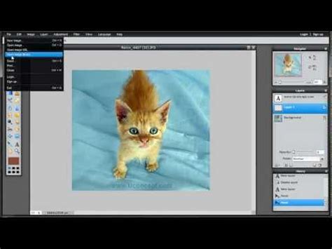 Watermarking Your Images using Pixlr Free Online Graphics Editor