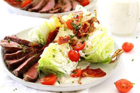 Watermelon’s the star of this steakhouse wedge salad