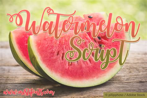 Watermelon Script Font Download