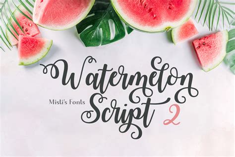 Watermelon Script Font FREE Download & Similar Fonts FontGet