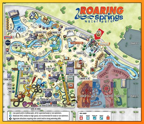 Waterpark Map, Directions & Free Parking Schlitterbahn New …