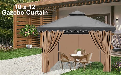 Waterproof Gazebo Curtains: A Serene Oasis for Outdoor Living