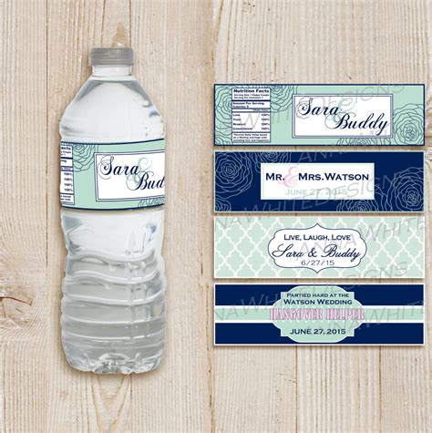 Waterproof Printable Labels For Bottles
