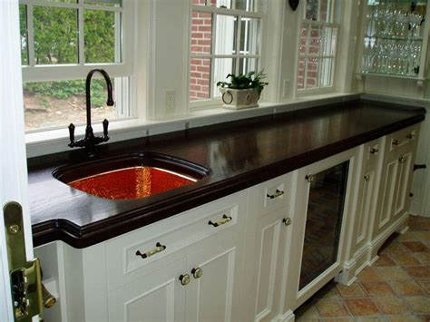 Waterproof countertop.  Waterproof Finish The Marine Finish helps Brooks Custom create wate...