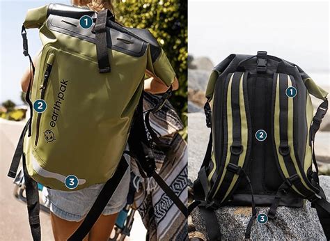 Waterproof mountaineering backpack.  Waterproof Design: Keeps your gear d...