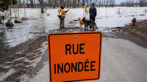 Waters starting to recede in Quebec, but officials warn spring flood season not over