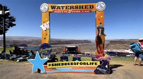 Watershed 2023. On Friday, January 27, the Watershed Festival organizers confirmed the details of the 2023 edition of the country fest. The event will take place at the George Amphitheatre from August 3 to 5.... 
