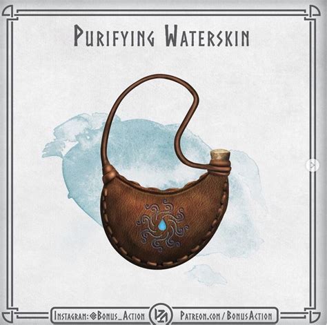 Waterskin dnd 5e. Things To Know About Waterskin dnd 5e. 