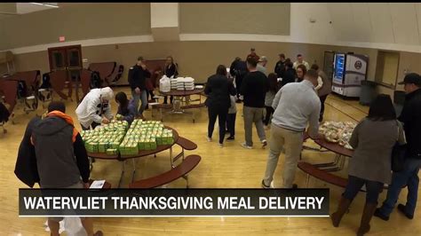 Watervliet kicks off Thanksgiving meal delivery service