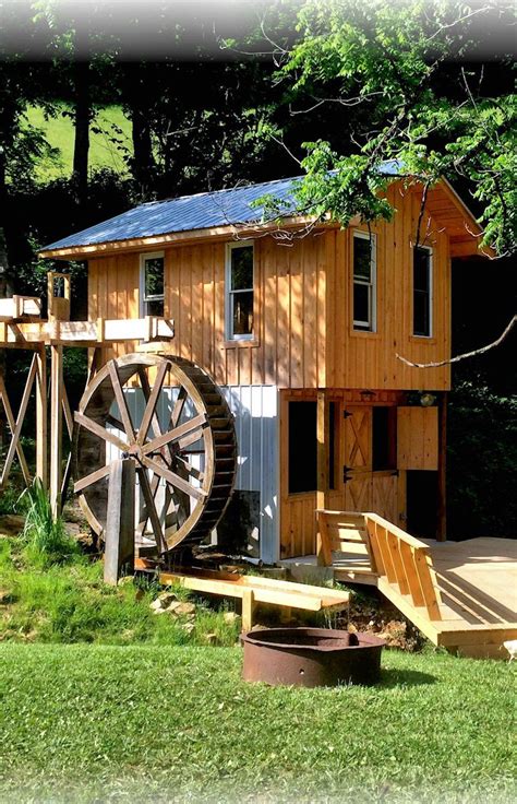 Waterwheel Cabin by the Creek - Cabins for Rent in Murphy, …