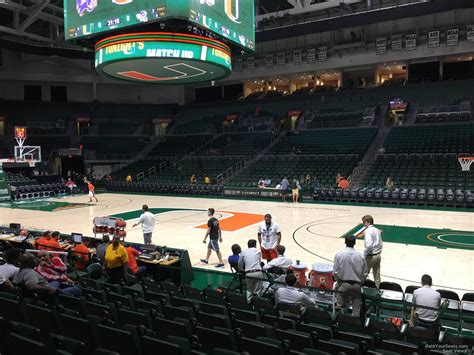 Watsco center photos. Watsco Center - Interactive basketball Seating Chart . Seating chart for the Miami Hurricanes and other basketball events. +-Green sections have photos . 
