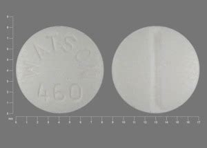 Pill Imprint WATSON 461. This white round pill with imprint WATSON 461 on it has been identified as: Glipizide 10 mg. This medicine is known as glipizide. It is available as a prescription only medicine and is commonly used for Diabetes, Type 2. 1 / 6.. 