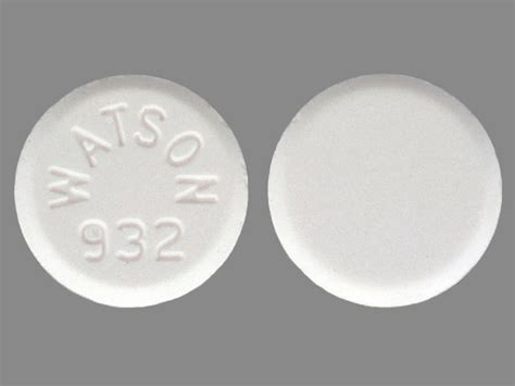 1 Oct 2009 ... prescription medication for the ... The use of a scheduled prescription medication to experiment, to get ... Watson 932 (White, oval). 10 Oxycodone/ ...